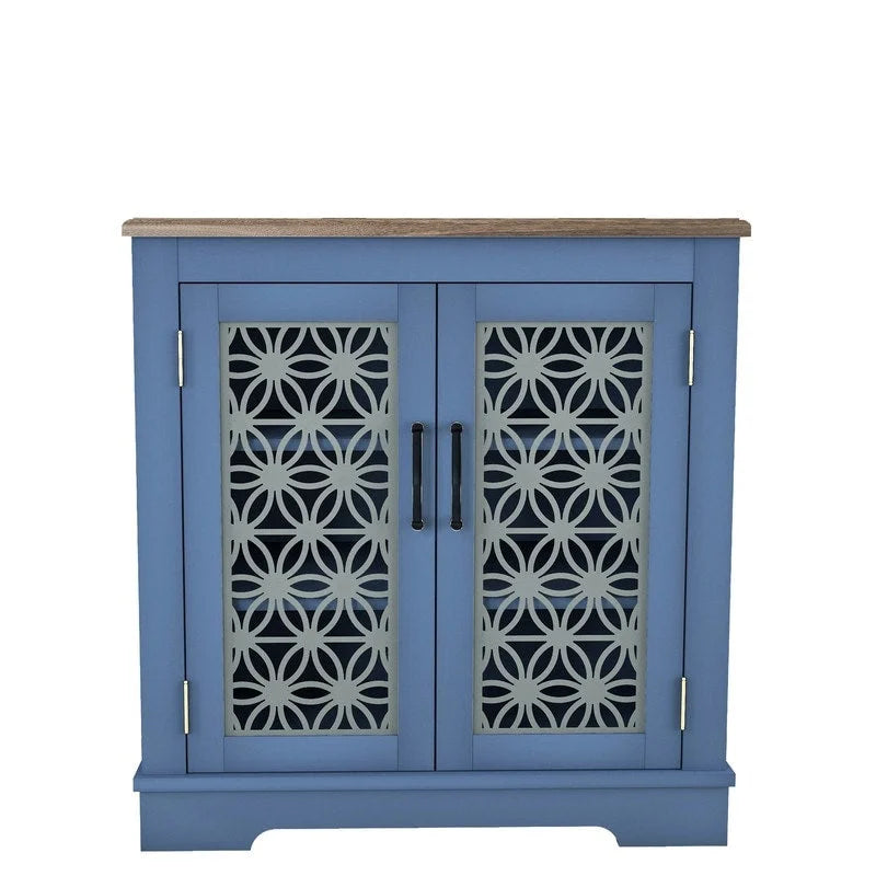 Rustikaler 31-Zoll-Akzentschrank zur Aufbewahrung für Bad und Schlafzimmer