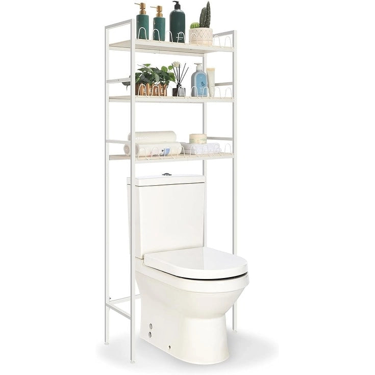 3-stufiges Aufbewahrungsregal über der Toilette