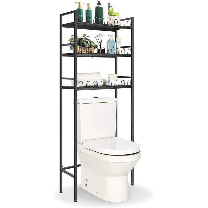 3-stufiges Aufbewahrungsregal über der Toilette